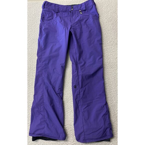 Volcom Womens Ninbus Snowboarding Ski Snow Pants Medium - Picture 1 of 9